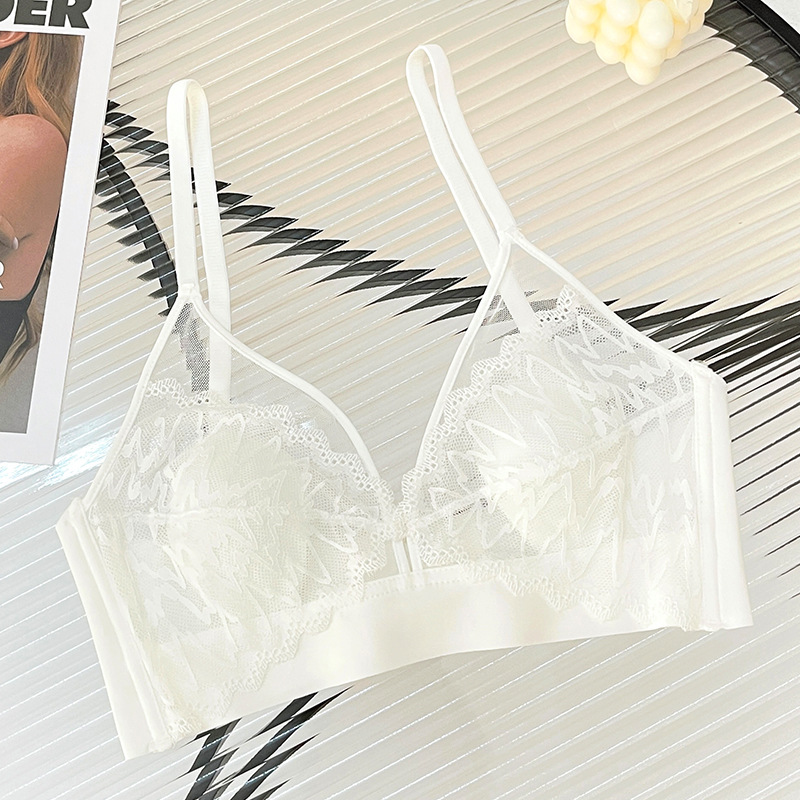 Sexy Lace Crop Top Deep V Back - T Shirt Bra Seamless review and price