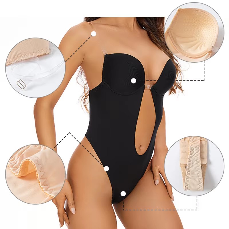 Anti Slip Glue Backless Body S - Plunge Bra Push Up review and price